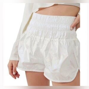 Free people xl white way home shorts